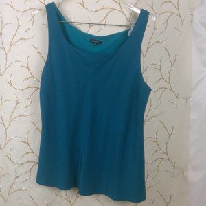Lafayette 148 New York Silk Tank Top Size 14